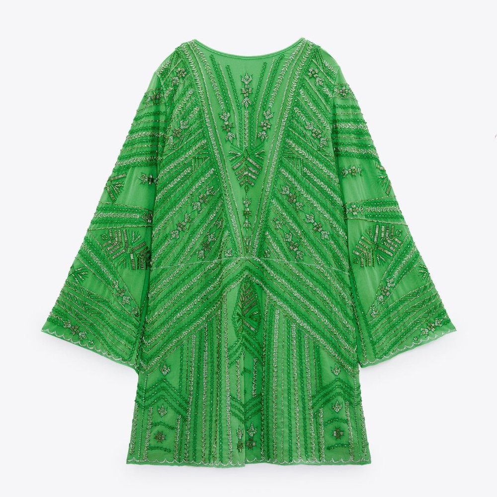 Zara Beaded Tunic Dress - Picture 11 of 16
